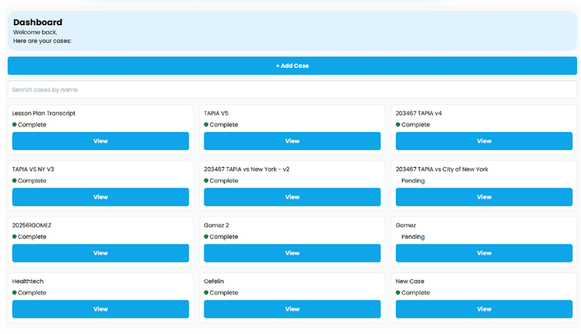 DepoSummary AI preview
